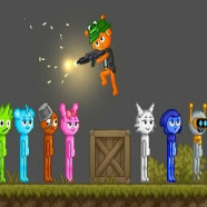 Play Sprunki Action Playground: Ragdoll Sandbox now!